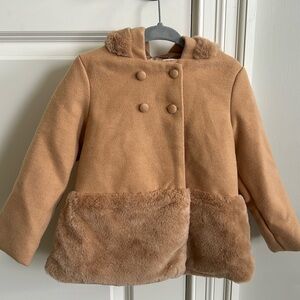Max Studio Kids Faux Fur Coat - brand new!